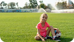 Playground and school turf